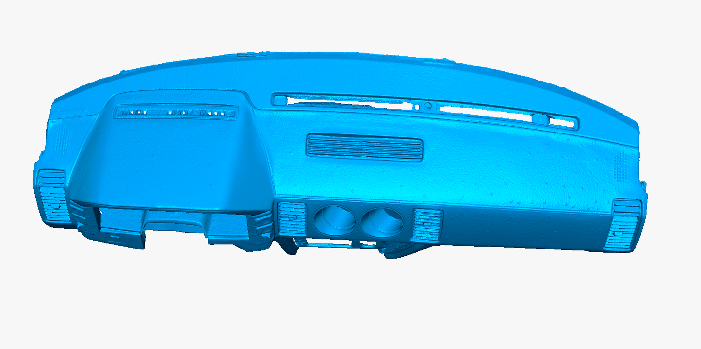 1984-89 Nissan 300ZX Z31 Dashboard 3D Scan STL