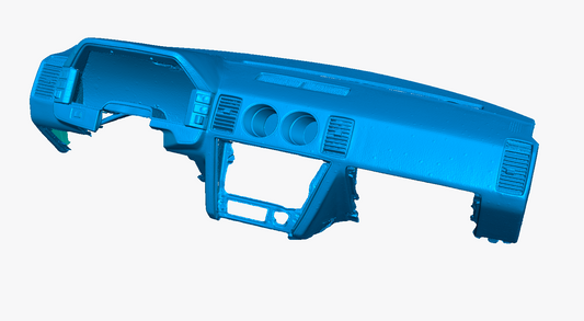 1984-89 Nissan 300ZX Z31 Dashboard 3D Scan STL