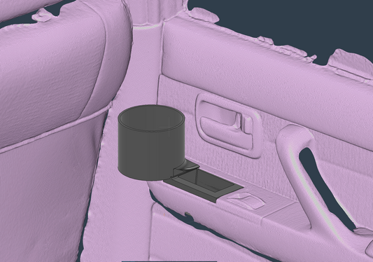 Toyota 80 Series Land Cruiser / Lexus LX450 Rear Passenger Cup Holder